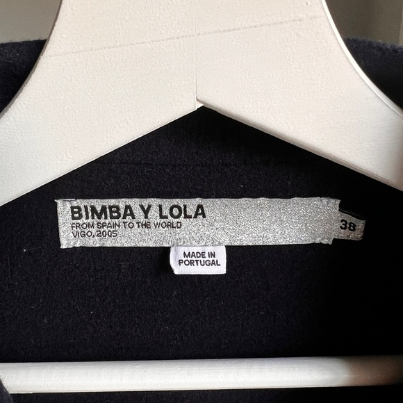 Bimba y Lola wool blazer blue - S/M - Picture 3 of 9